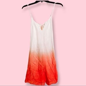 Boutique Beachy Ombré Romper SIZE L